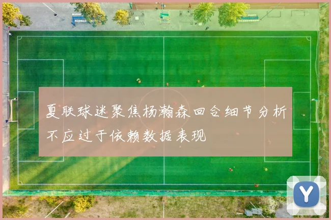 夏联球迷聚焦杨瀚森回合细节分析不应过于依赖数据表现