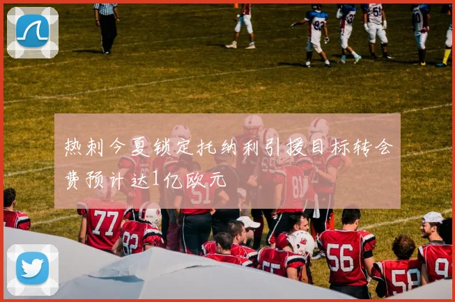 热刺今夏锁定托纳利引援目标转会费预计达1亿欧元